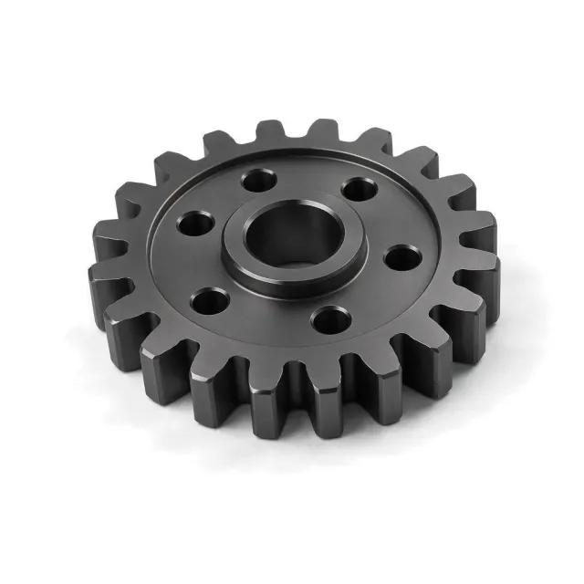 Black Nickel Plating on a machined part