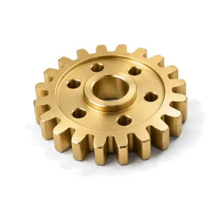 Brass Plating on a machined part