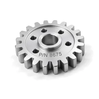 Chemical Etching on a machined part