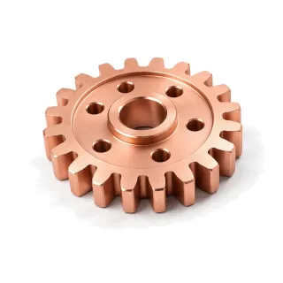 Copper Plating on a machined part