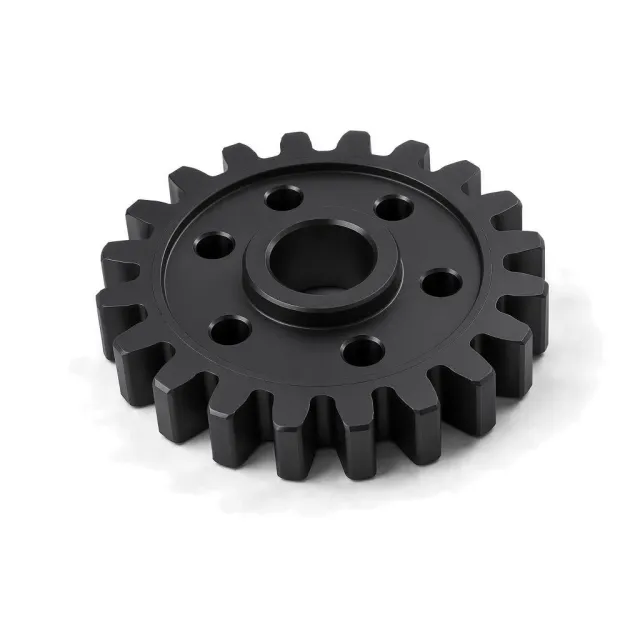 Degating on a machined part