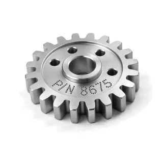 Dot Peen Marking on a machined part