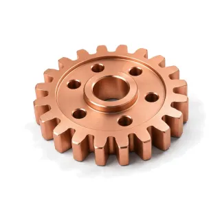 Electroless Copper Plating on a machined part