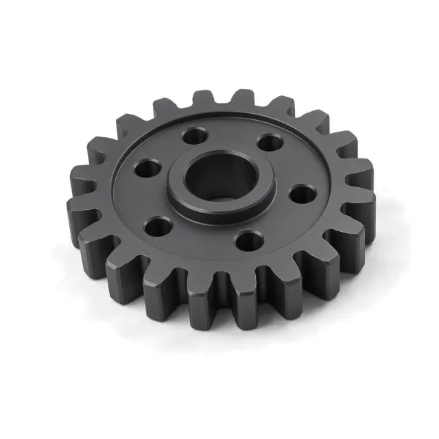 Hard Anodizing Type III With PTFE on a machined part