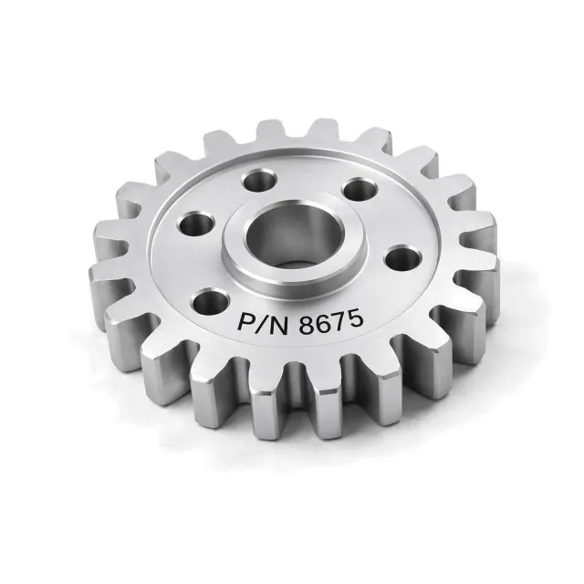 Laser Marking on a machined part
