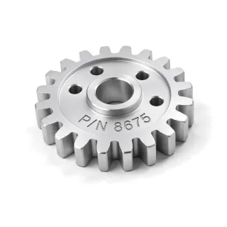 Mechanical Engraving on a machined part