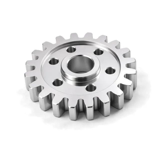 Mirror Polishing on a machined part