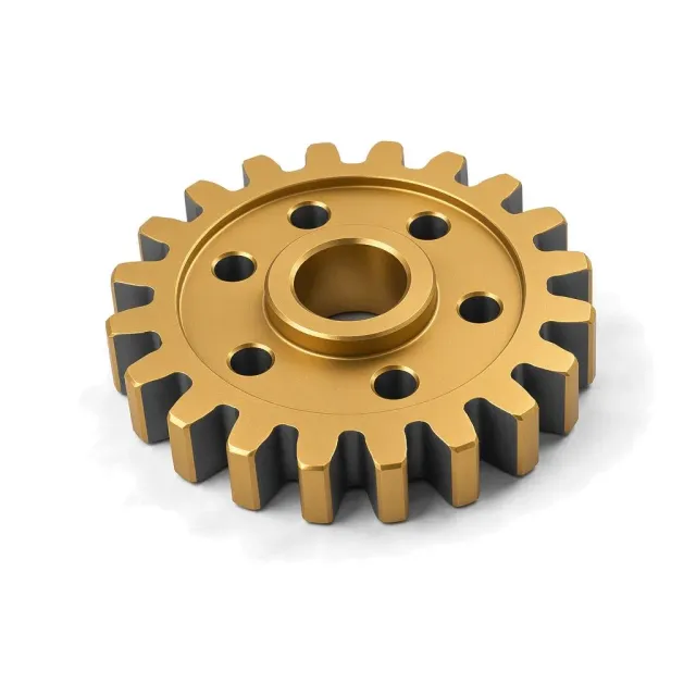 Multilayer CVD Tool Coating on a machined part