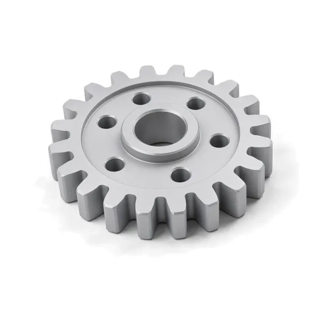 Titanium Diboride PVD on a machined part