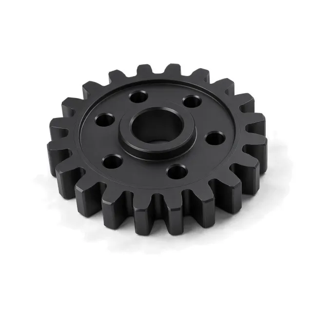 Trimming on a machined part