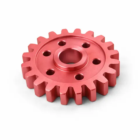 Part with anodized type ii finish