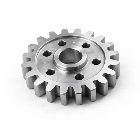 Part with as machined finish