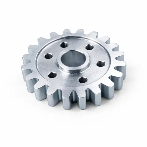 Part with zinc plated finish